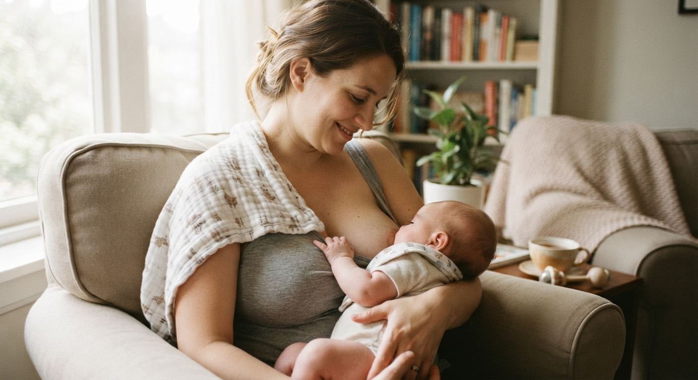 breastfeeding mother