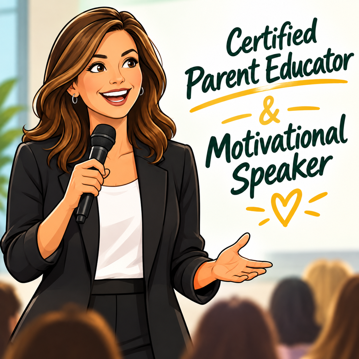 parent educator-motivational speaker