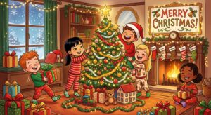 Christmas with kids