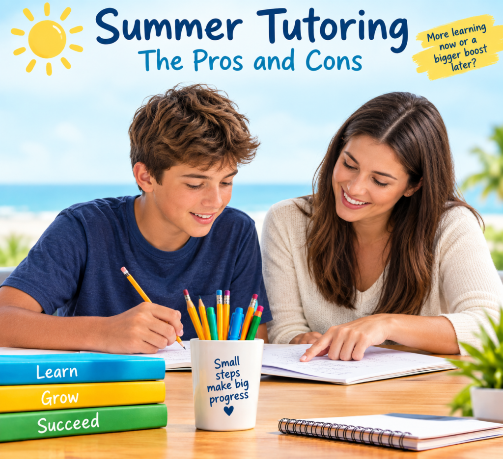 Pros and cons of summer tutoring