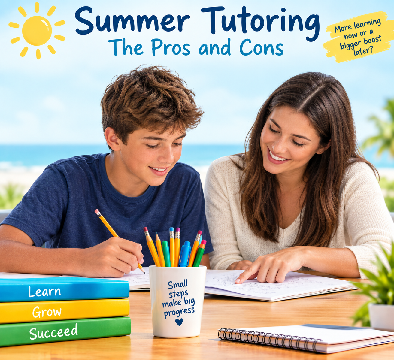 Pros and cons of summer tutoring