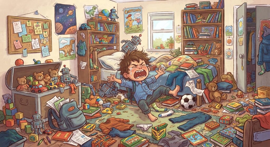 toddler tantrum