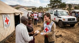 red cross help