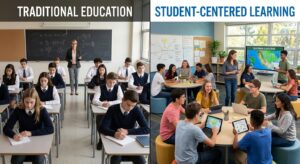 student-centered learning vs traditional education