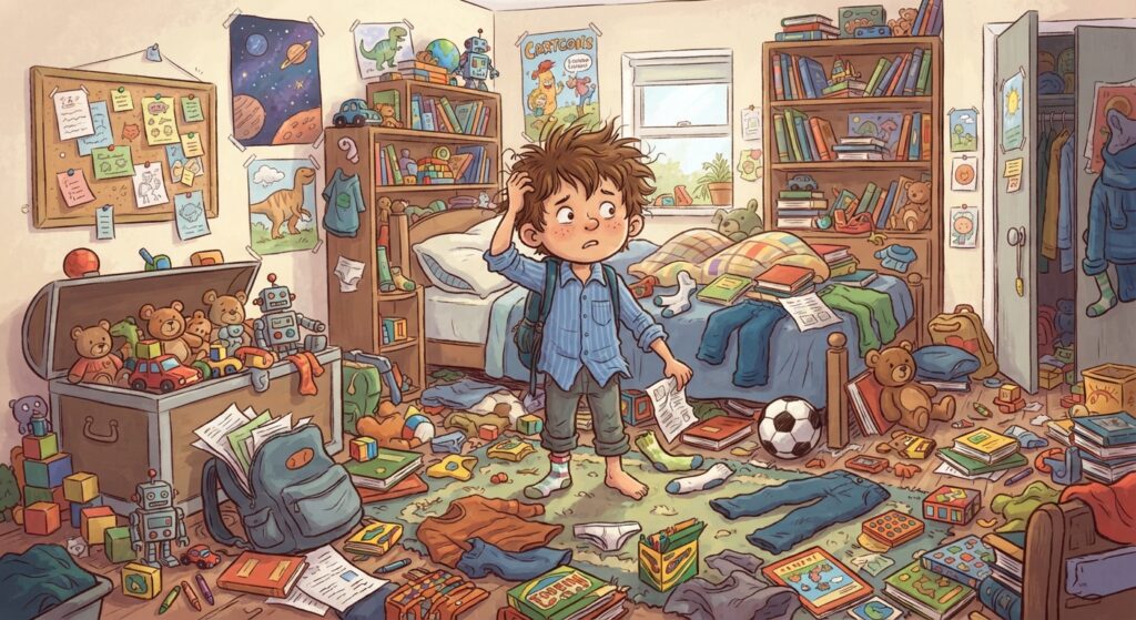 unorganized child