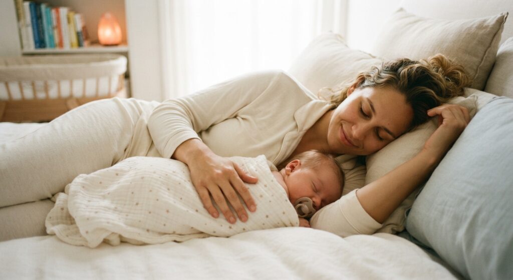 sleeping with my baby