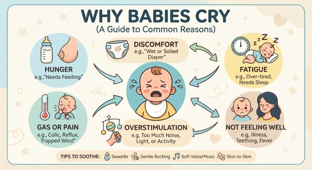 why babies cry